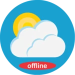 offline weather forecast android application logo